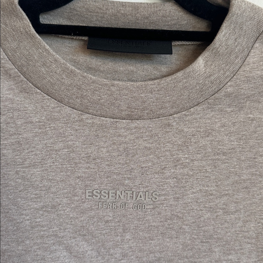 Fear of God Essentials Heather Gray Tee